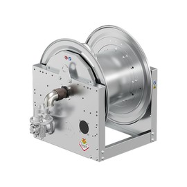 ENROULEUR MOTORIS&Eacute; INOX 304 S700 PNEUMATIQUE 410MM 70BAR FG2'' photo du produit