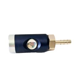 COUPLEUR SÉCURITÉ ALU - EUROPÉEN 7,4 - TUYAU - Ø 8 mm - Bouton photo du produit Vue arrière M
