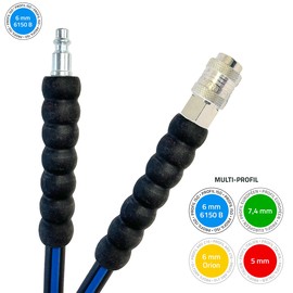 RALLONGE AIR COMPRIMÉ SOVERGUM - COUPLEUR R120 ET ABOUT ISO-B 6mm photo du produit