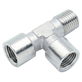 TÉ ÉGAL FEMELLE CYLINDRIQUE LAITON photo du produit