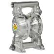 POMPE À MEMBRANE ALUMINIUM 549 L/MN PTFE + POLYPROPYLÈNE photo du produit