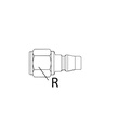 ABOUTS STANDARDS NITTO 7,8 mm - FEMELLE photo du produit Schema S