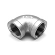 COUDE À 90° ÉGAL FEMELLE CYLINDRIQUE INOX photo du produit