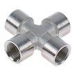 CROIX ÉGALE FEMELLE CYLINDRIQUE LAITON photo du produit