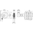 ENROULEUR AUTOMATIQUE INOX E564 &Oslash;13 50M 20BAR SOVERGUM photo du produit Schema S