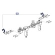 KIT B - PAIRE D'ETRIER DE FIXATION POUR BRIDES AVEC 4 VIS photo du produit Vue de côté S