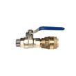 VANNE FILETÉE PUSH FIT EN LAITON Ø20 EXT / MÂLE G1/2'' photo du produit