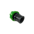 RACCORD DROIT TARAUDÉ TURN FIT EN POLYAMIDE VERT Ø25 EXT / FEMELLE G3/4'' photo du produit