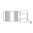 COUPLEURS STANDARDS MULTI-PROFILS - FEMELLE photo du produit Schema S