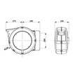 ENROULEUR SÉRIE 250 - ABS - 16 m - Ø 12,5 INT - 15 bars - TUYAU PU photo du produit Schema S