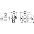 ENROULEUR MOTORIS&Eacute; ACIER S530 12VCC 150BAR FG1/2'' photo du produit Schema S
