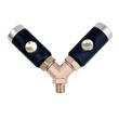 COUPLEUR SÉCURITÉ ALU - EUROPÉEN 7,4 - MÂLE Y - MG 1/4'' - Bouton photo du produit