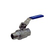 VANNE 2 VOIES M/F G1''1/4 64 BAR INOX CADENASSABLE photo du produit