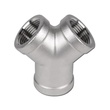 Y ÉGAL FEMELLE CYLINDRIQUE LAITON photo du produit